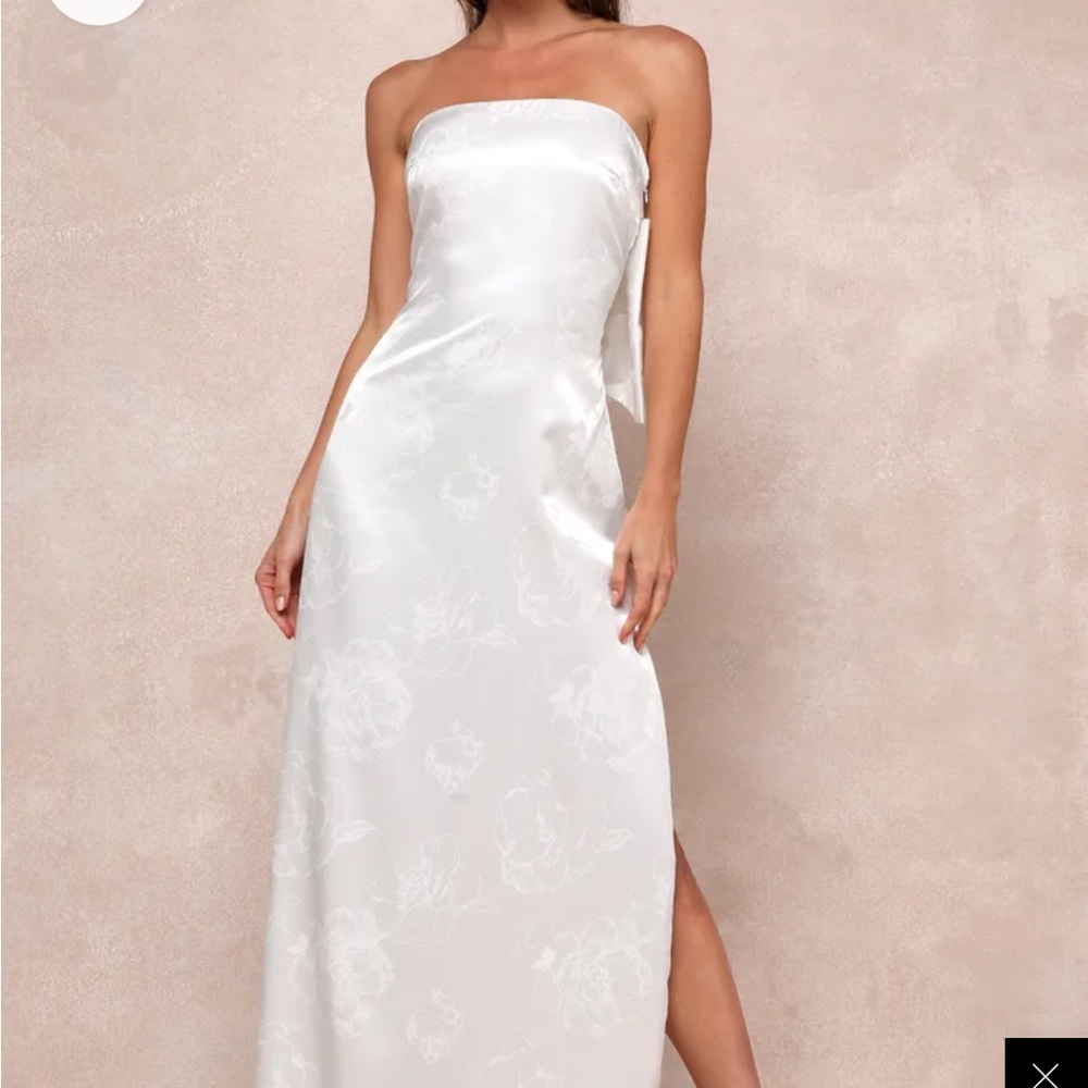 Lulu’s reception dress